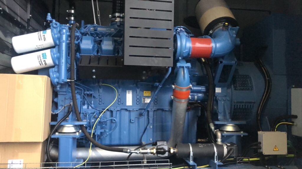 Commissioning. Gruppo elettrogeno CTM 800KVA 400V con motore MTU